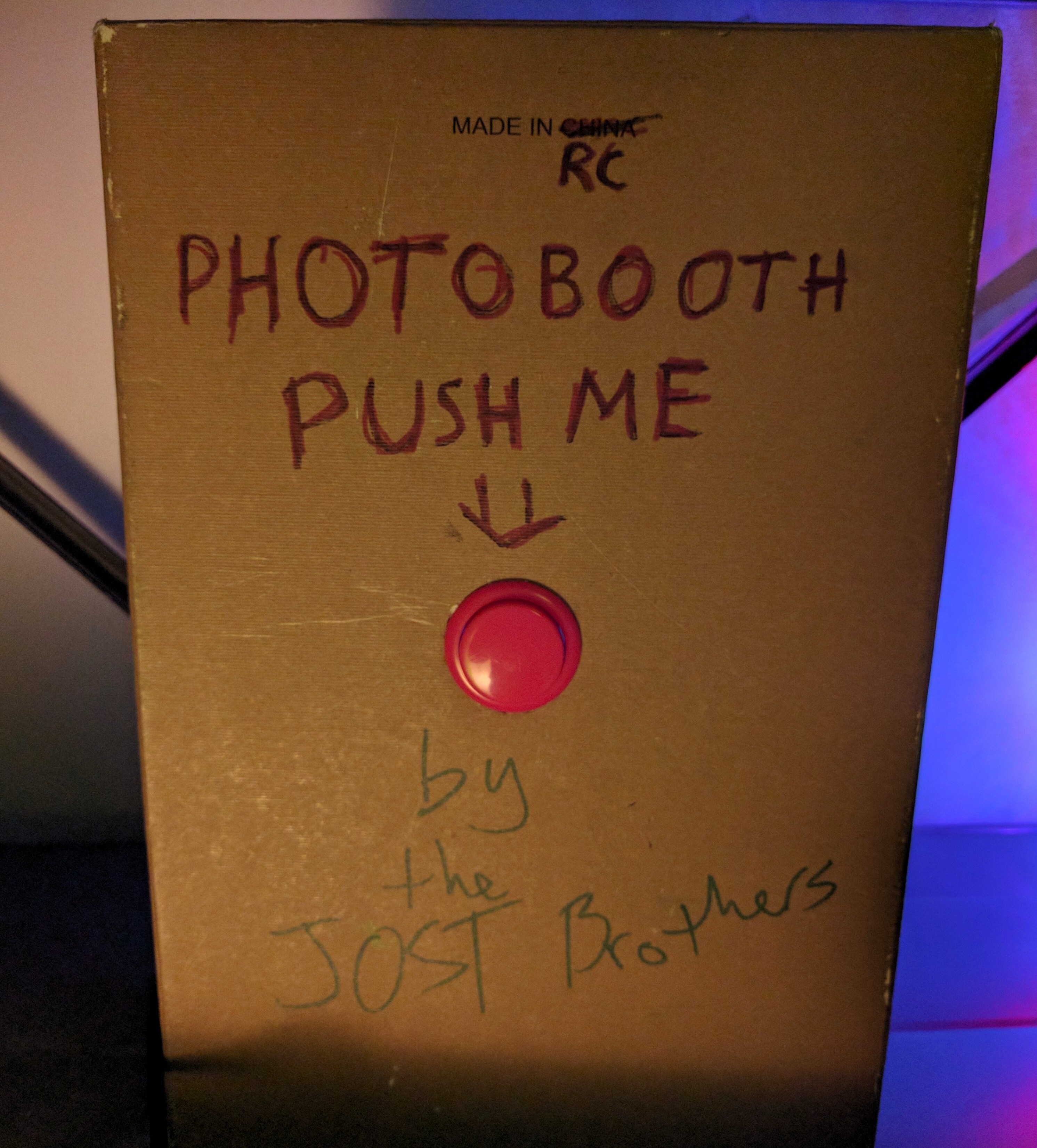 Photobooth dashboard